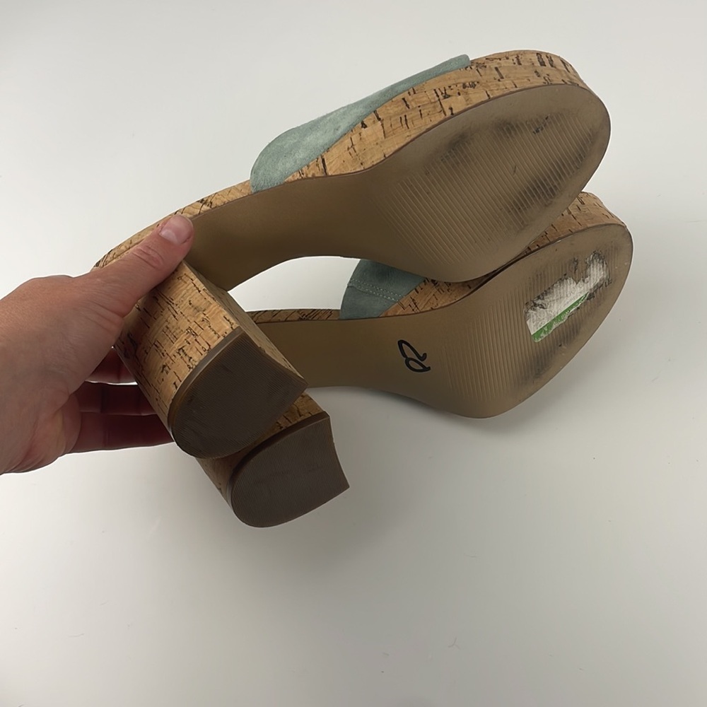 Steve Madden | Gemella 5’ heel Platform Block Heel Open Toe Heel Size 10 - Picture 8 of 10